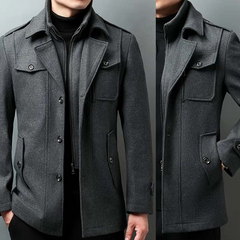 Arctix Casual Double-Neck Winter Casual Fleece Coat. MWJ-408A